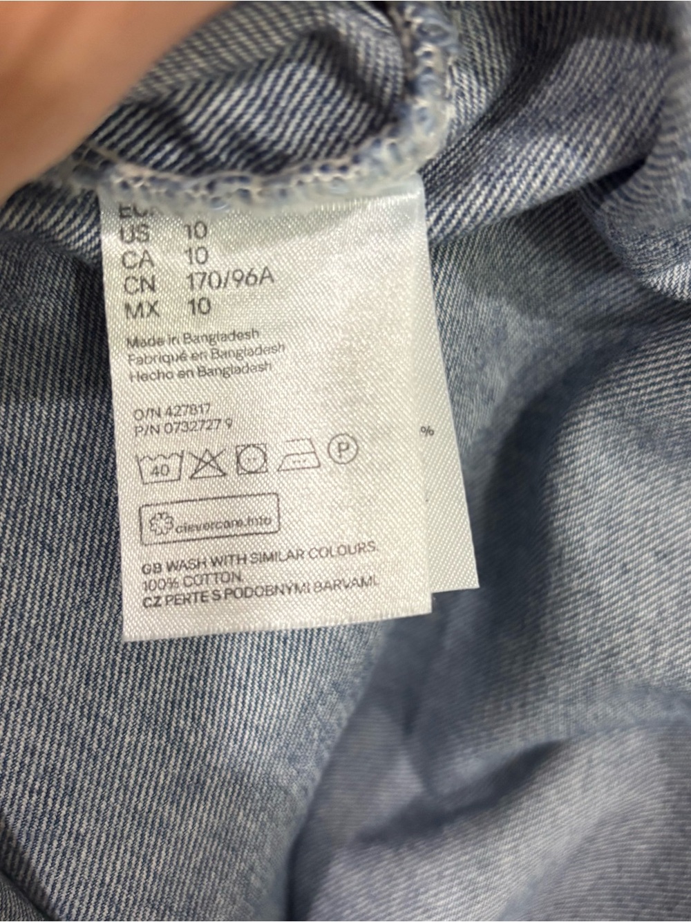 Classic Blue Denim Button-Front Overall Jumper Dress - Picture 9 of 11